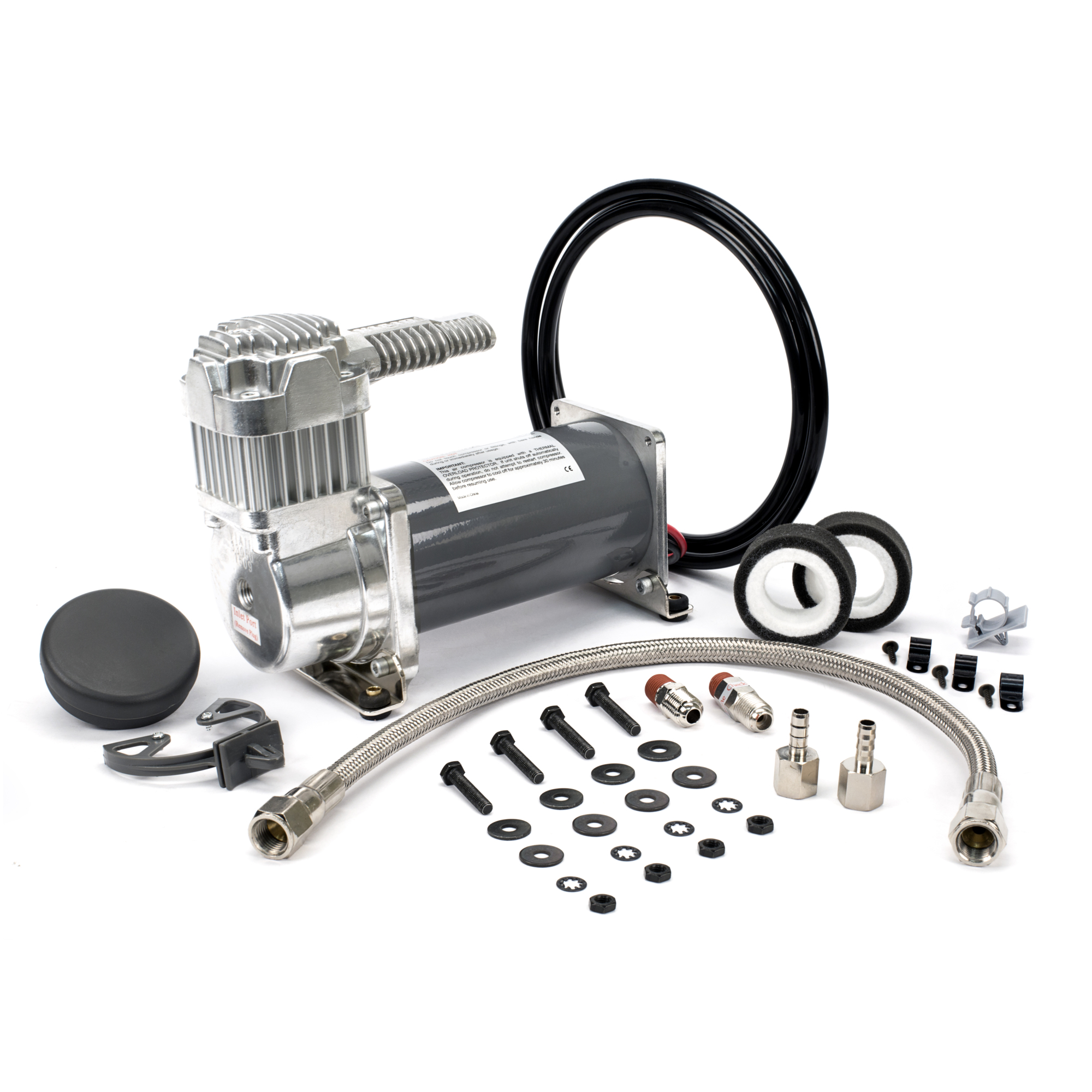 Viair, 330C Industrial Grade Air Compressor 12 Volt, Horsepower 0.25 HP, Air Tank Size 0 Gal, Volts 12 Model# 33050